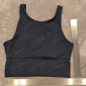 NWOT Lululemon Green Blue Crop Top